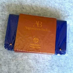 Augustinus Bader Hand & Lip Kit NWT hand treatment, lip balm, bag, & samples